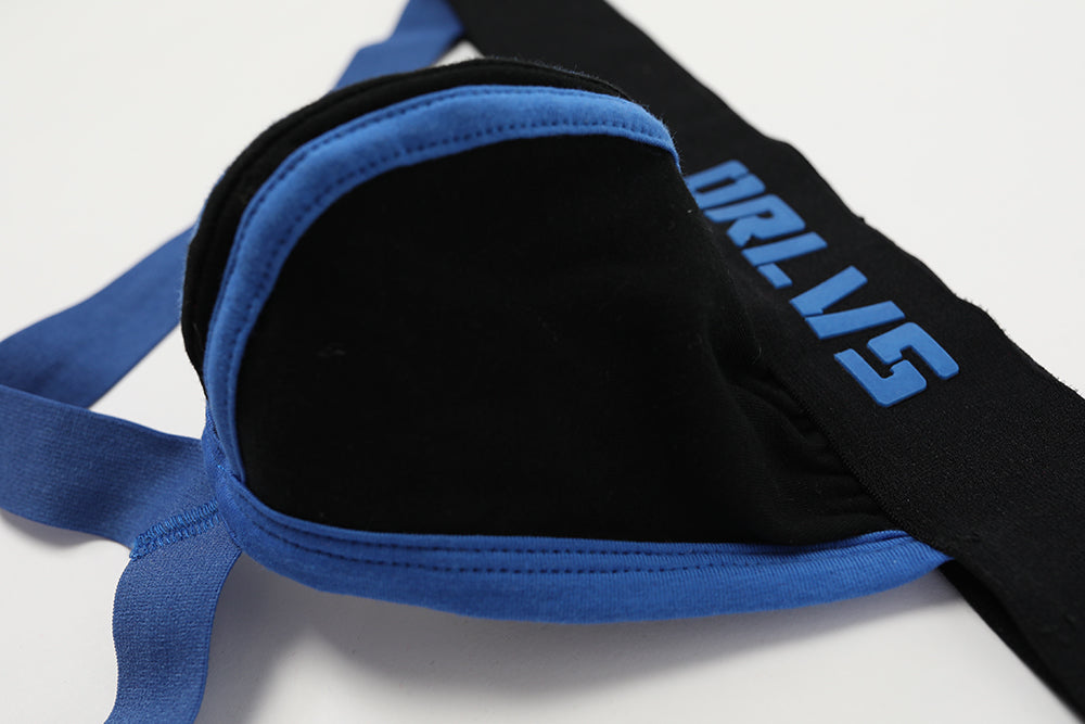 ORLVS Low-Rise Designer Jockstrap - ORLVS Low-Rise Designer Jockstrap - Blau / M (Europe Size S) - BIMONI