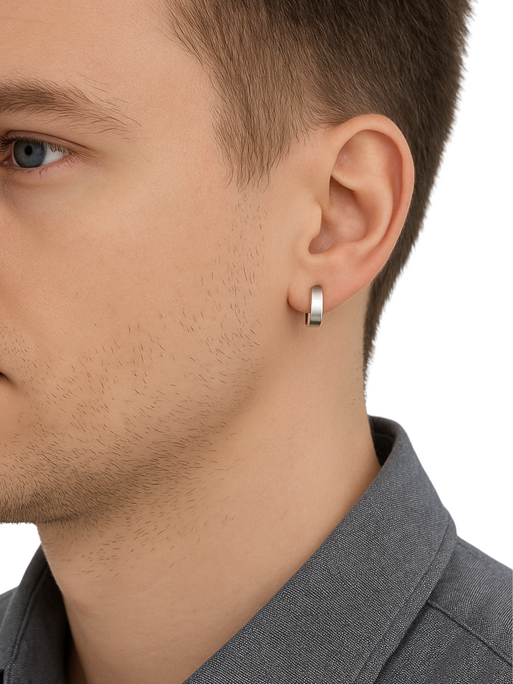 Ohrringe Ohrstecker mit Magnet Ohne Ohrloch