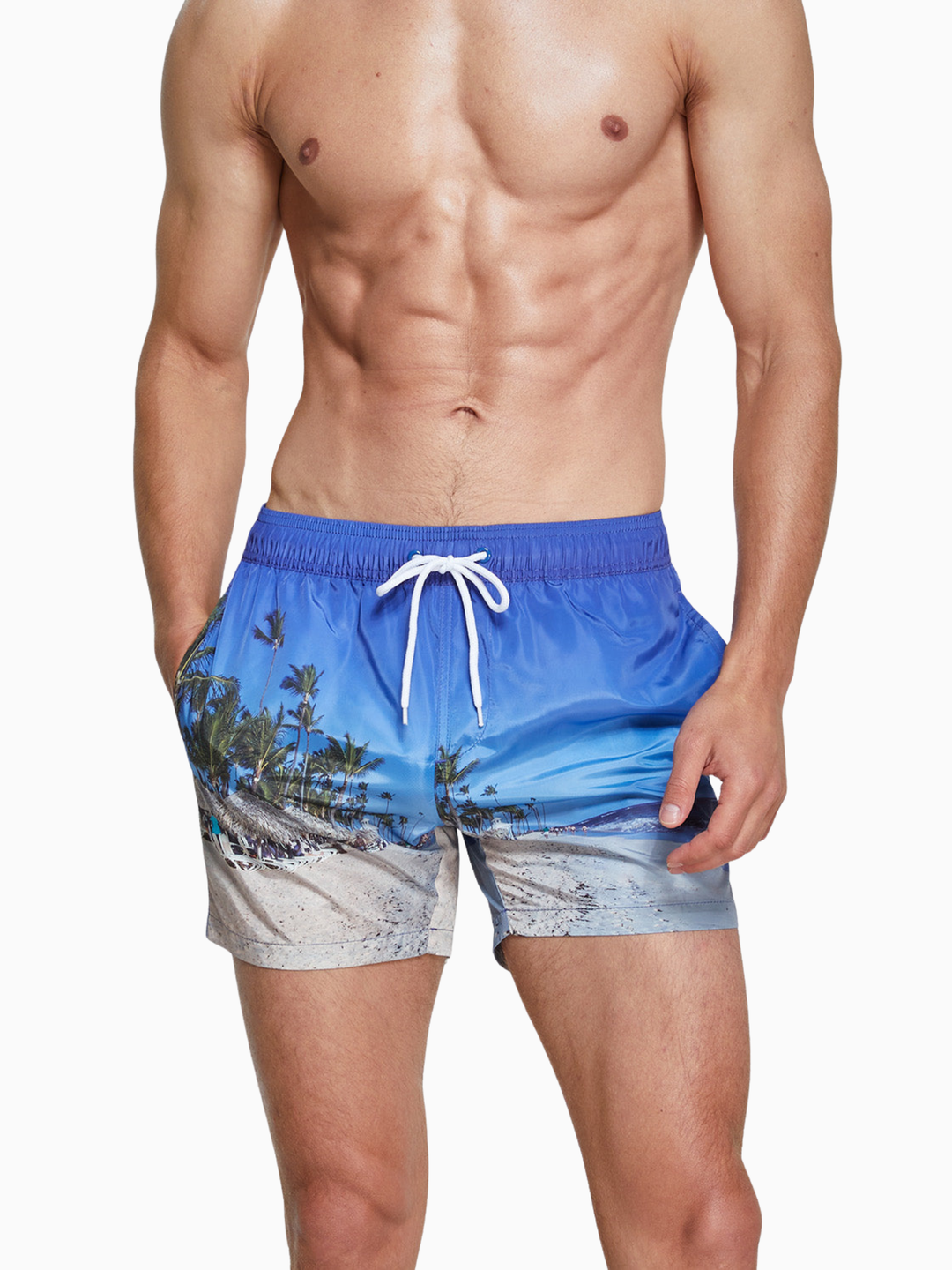 Quick-Dry Swim Shorts
