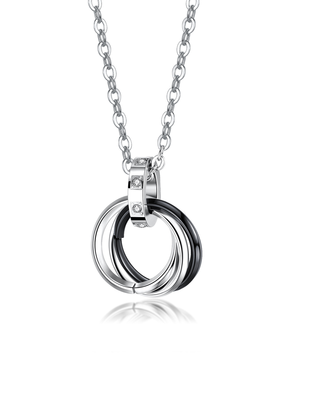 Titan Halskette Ringe 70cm