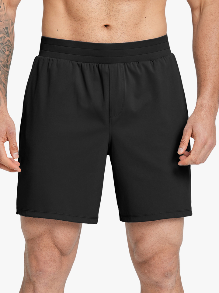 Stretch Performance Shorts mit Seitentaschen