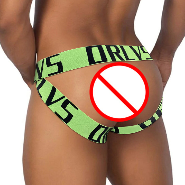 ORLVS Low-Rise Jock Crossed Band Jockstrap