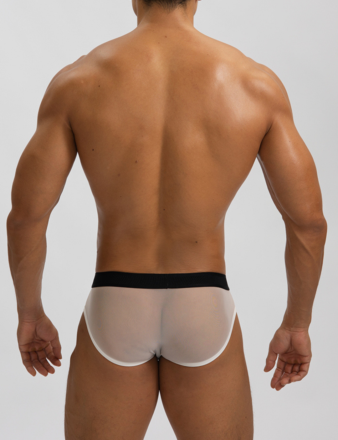 Soft Nylon Brief Slip Mesh
