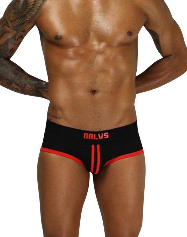 ORLVS Designer Low-Rise Fashion Brief Slip