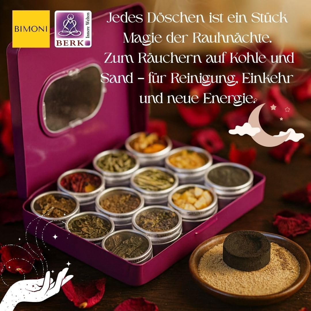 Berk Rauhnacht Räuchermischungen