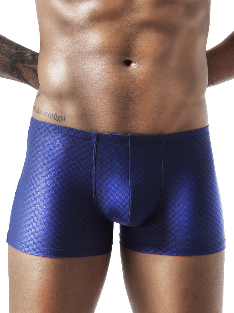 BIMONI Low-Rise Ultra Dünn Trunk Boxer Brief Stretchy Nylon Mesh