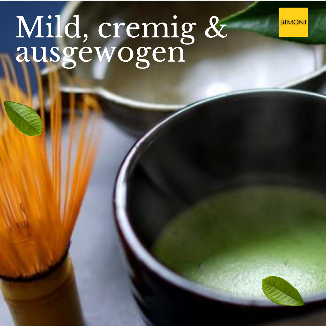 100g Premium Matcha – hochwertiger Grüntee, ideal für Latte &amp; Küche, vollmundig &amp; ausgewogen, vielseitig verwendbar