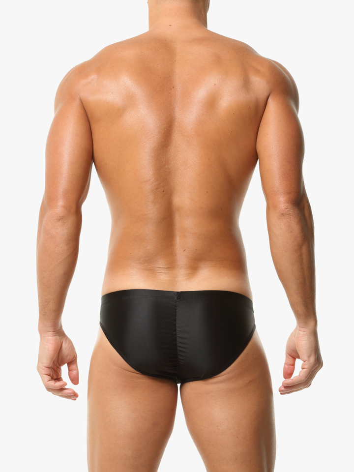 Low-Rise Slip – Glatte Microfaser, körpernahe Passform