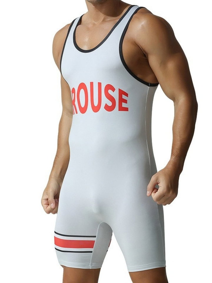 Fitness Wrestling Singlet Bodysuit