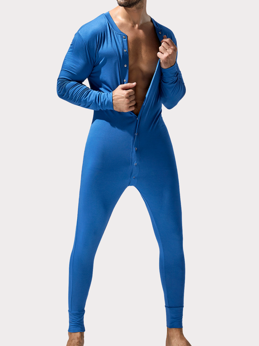 Bodysuit Lange Unterhose Pyjama Viskose