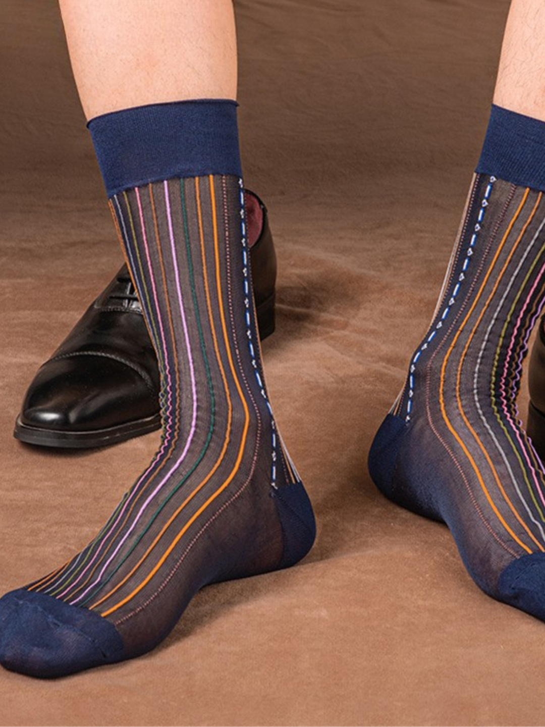 Herren Socken Anzugssocken Kniestrümpfe