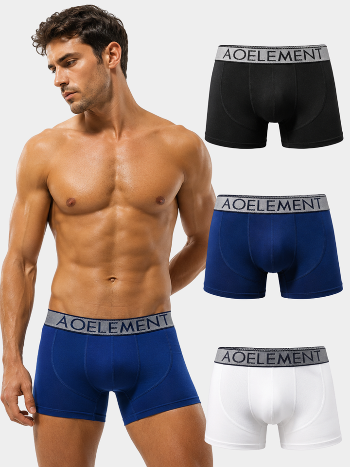 Trunk Boxer mit Mesh-Einsätzen – Low Rise Modal Unterwäsche