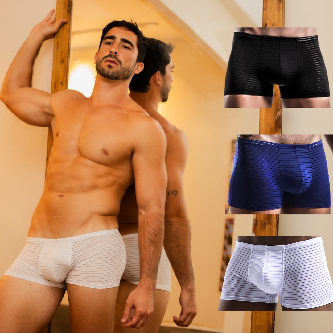 BIMONI Low-Rise Mesh Sport Trunk