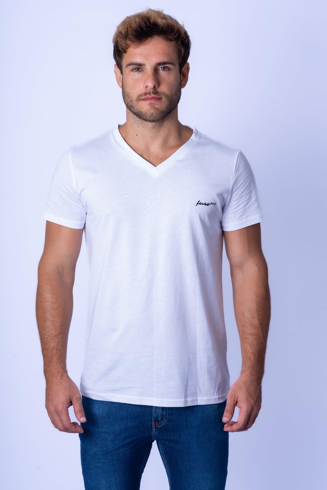 Fuse360 Classic Premium T-Shirt V-Ausschnitt