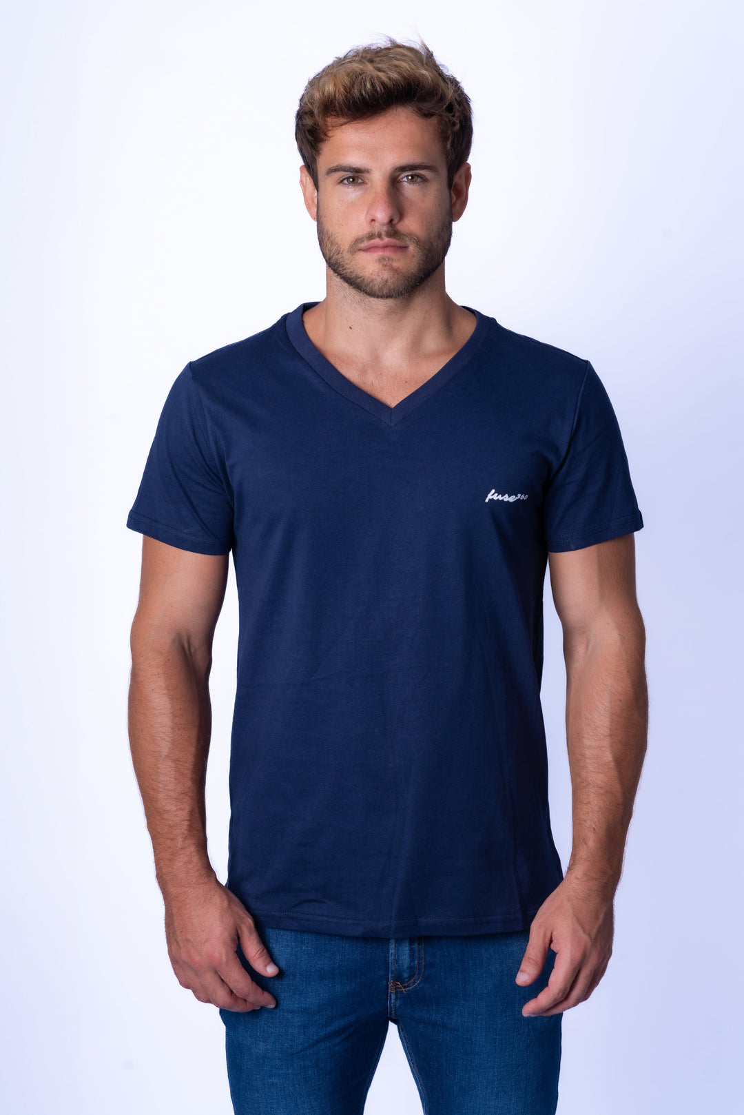 Fuse360 Classic Premium T-Shirt V-Ausschnitt