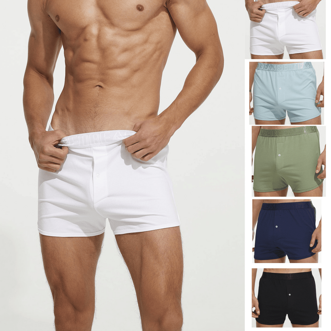 SEOBEAN Low-Rise Boxer Shorts Home Classic