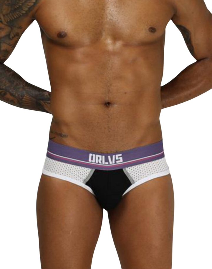 ORLVS Mesh Low-Rise Brief Slip Netzunterhose