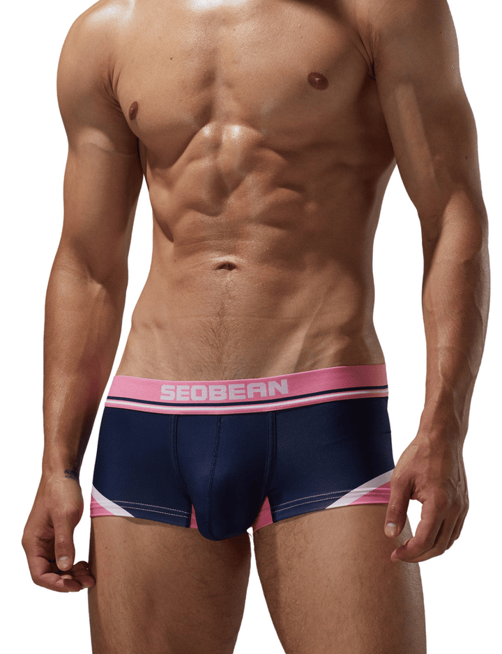 SEOBEAN Classic Low-Rise Boxerbriefs - SEOBEAN Classic Low-Rise Boxerbriefs - Dunkelblau / M (Europe Size S) - BIMONI