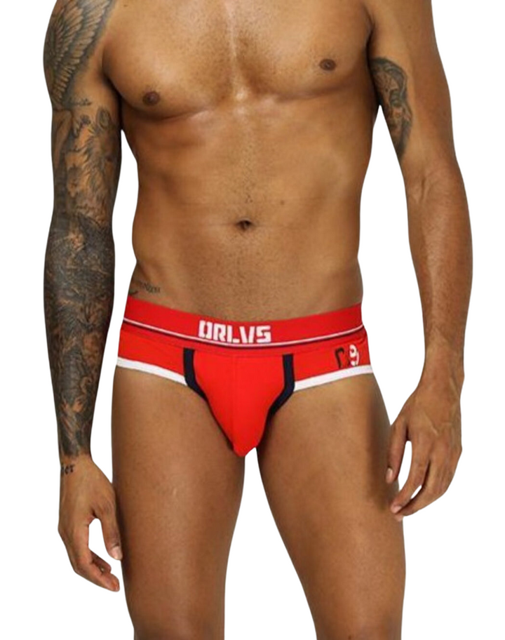 ORLVS Sexy Low-Rise Brief Slip Strap