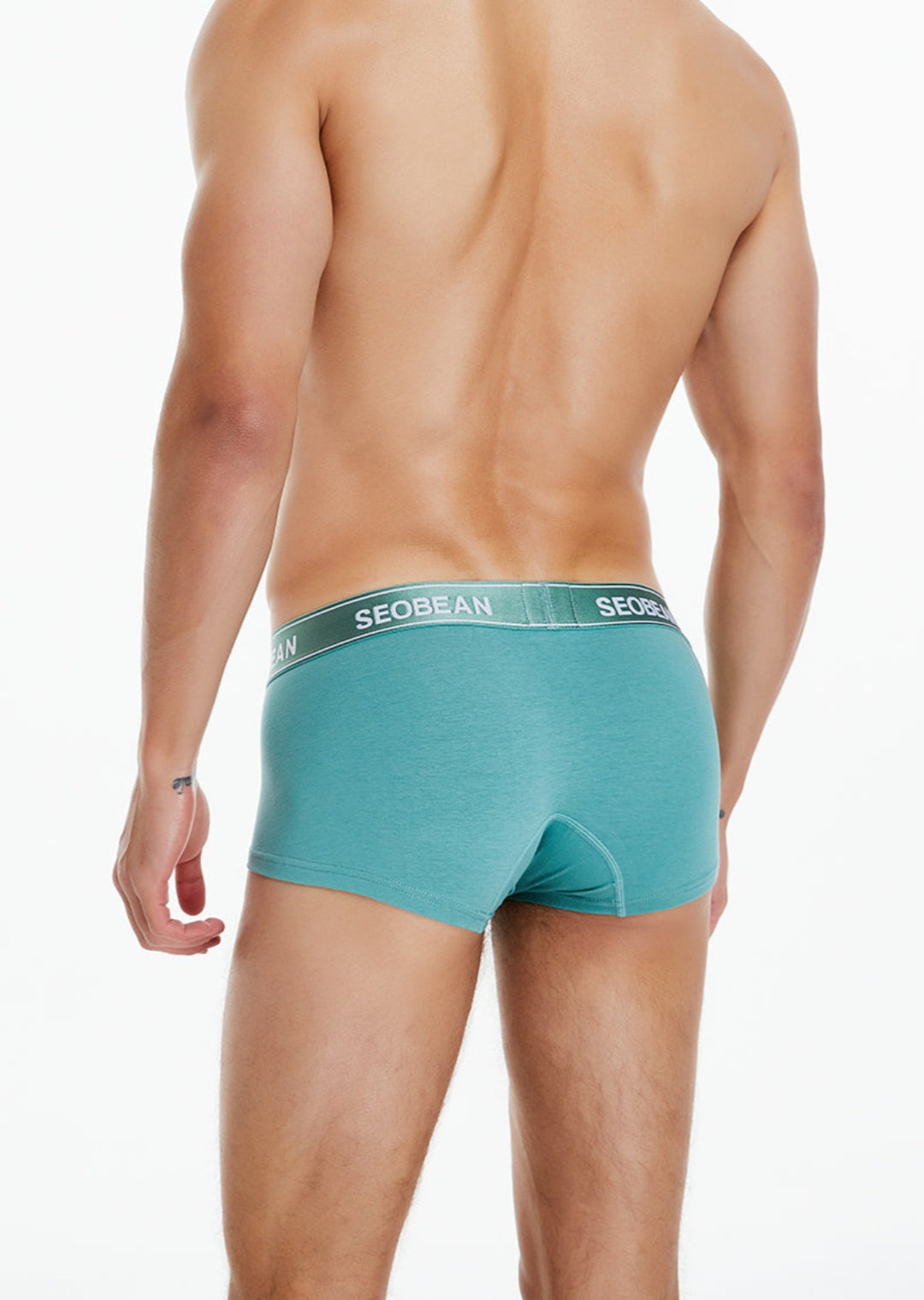 SEOBEAN Low-Rise Basic Colored Boxebrief Trunk