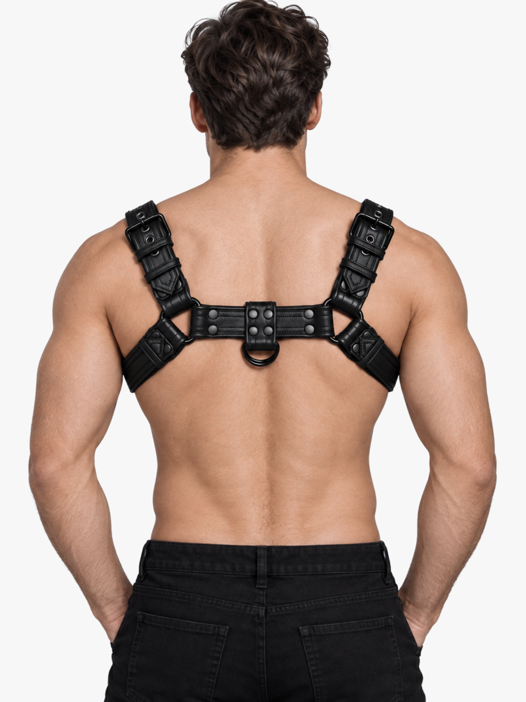 Adjustable Harness mit D-Ring &amp; Schnallen