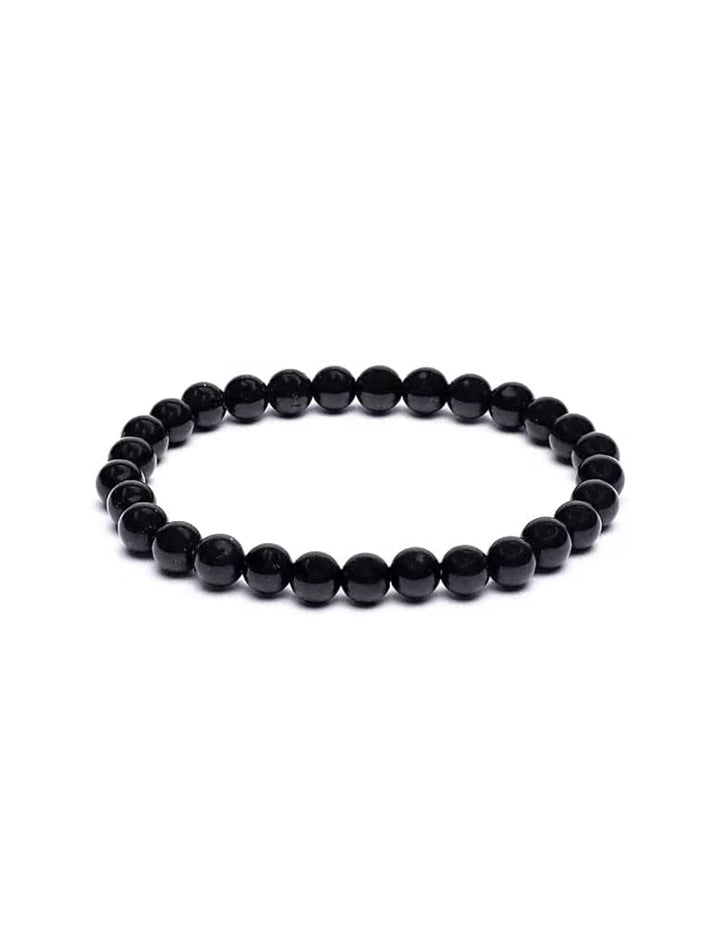 Schungit Karelien Armband Edelsteine mit 6 mm Perlen echte heilende Kristalle Edelsteinschmuck