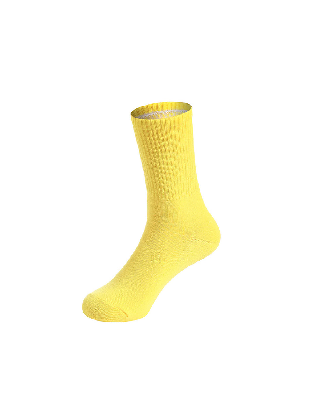 BIMONI Sport Home Baumwolle Längere Herrensocken 1 Paar - BIMONI Sport Home Baumwolle Längere Herrensocken 1 Paar - Gelb - BIMONI