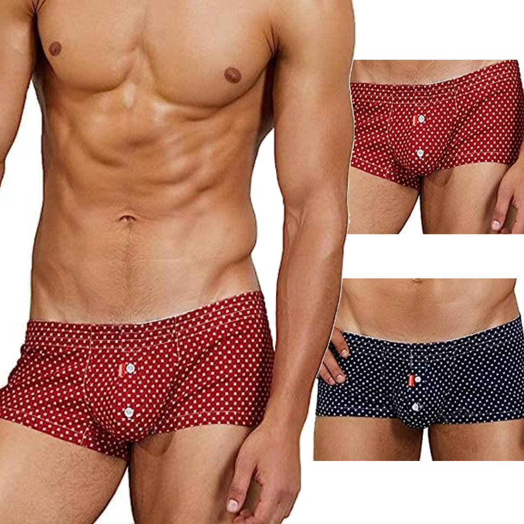 SEOBEAN Low-Rise Boxershort Cup Shaped Trunk