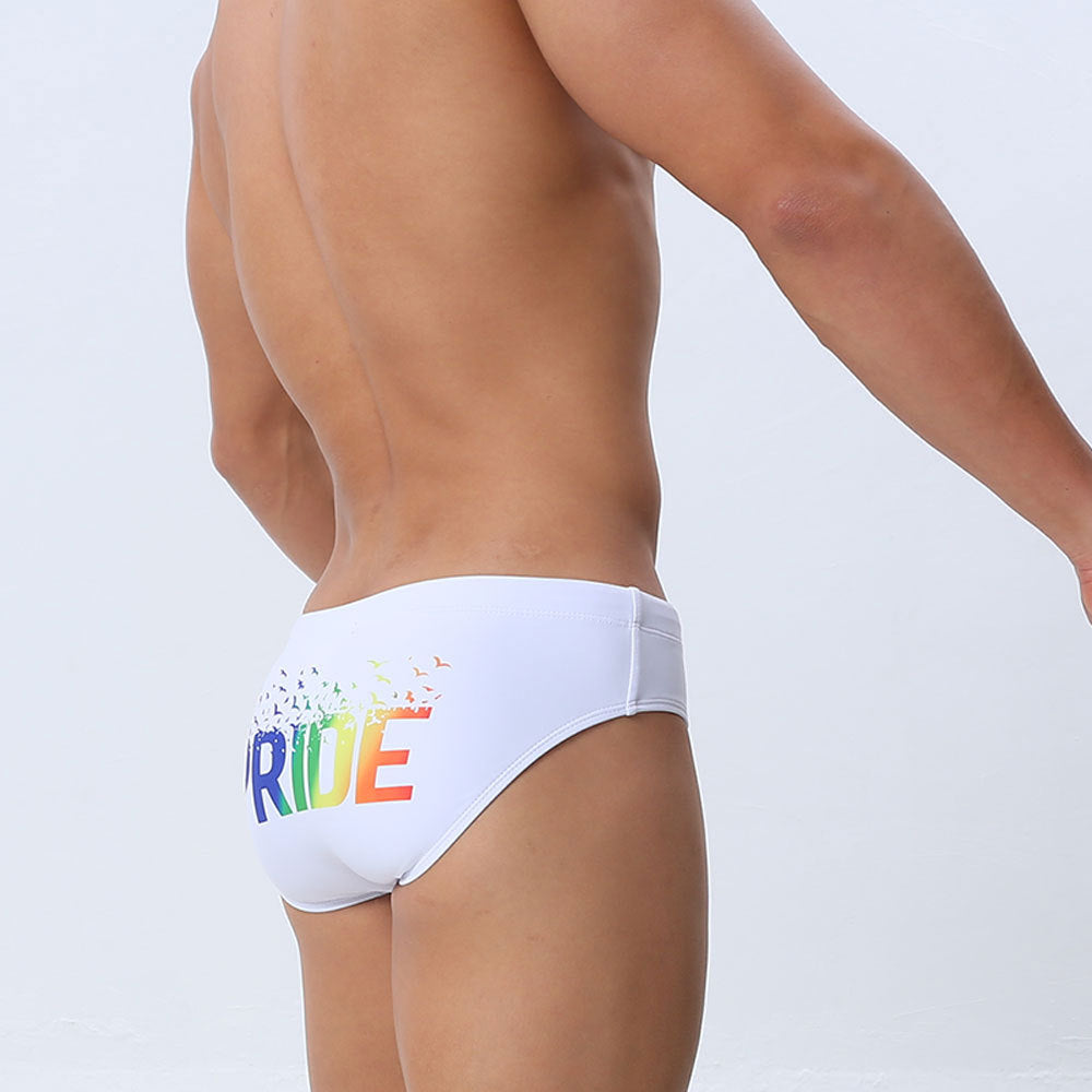 UXH Low-Rise Badehose Badeslip Pride Wear