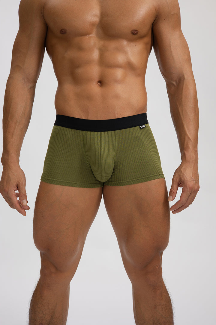 BIMONI Low-Rise Trunk Boxer Trunk - BIMONI Low-Rise Trunk Boxer Trunk - Gruen / M (Europe Size S) - BIMONI