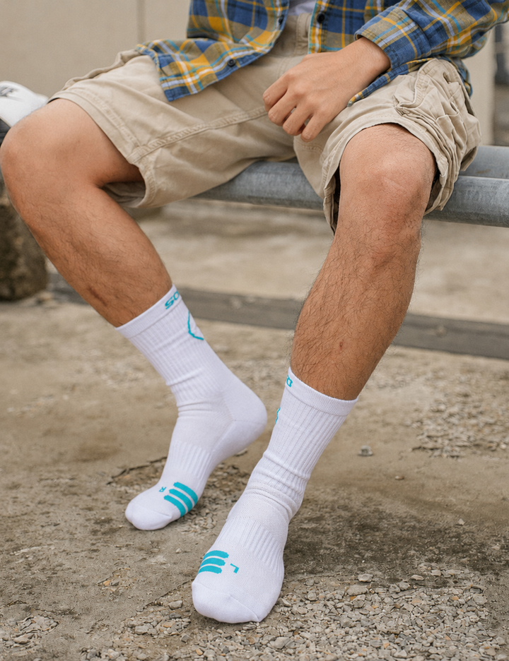 Baumwolle Herrensocken 1 Paar Blitz