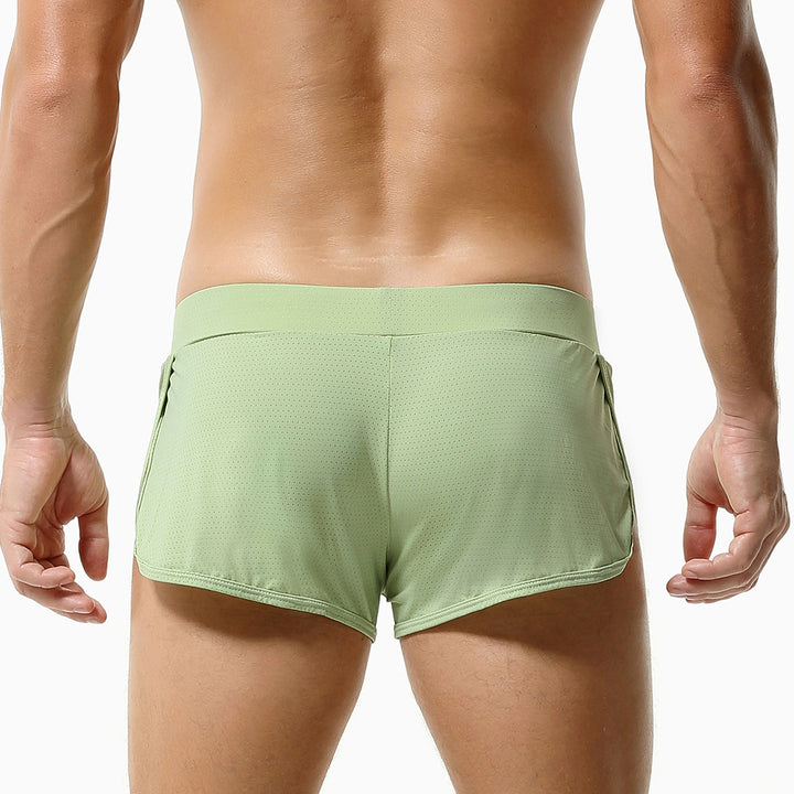 SEOBEAN Low-Rise Boxer Shorts Home Jock Sport Classic