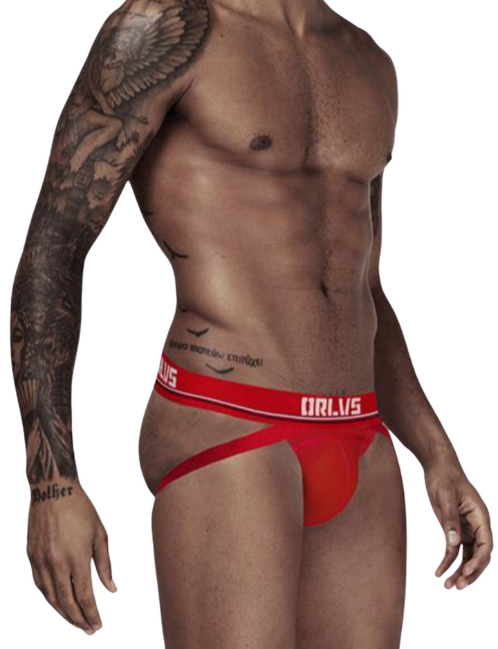 ORLVS Low-Rise Jockstrap Backless Single Strip - ORLVS Low-Rise Jockstrap Backless Single Strip - Lila / M (Europe Size S) - BIMONI