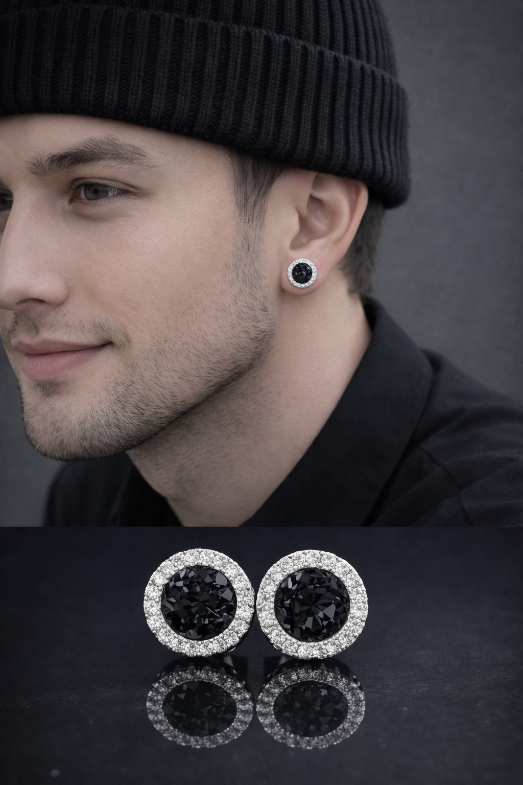 Ohrringe Ohrstecker Set Magnet Ohne Ohrloch