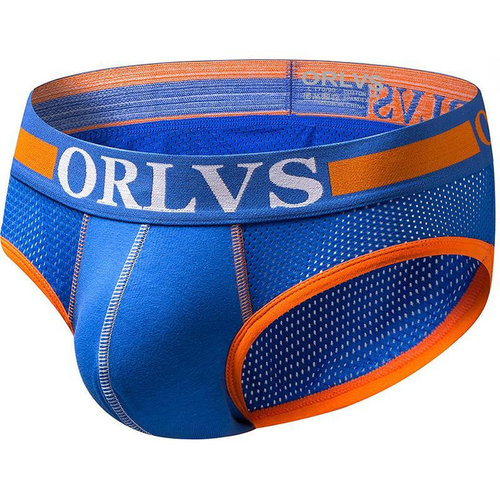 ORLVS Low-Rise Brief Net - ORLVS Low-Rise Brief Net - Dark Blue / M (Europe Size S) - BIMONI