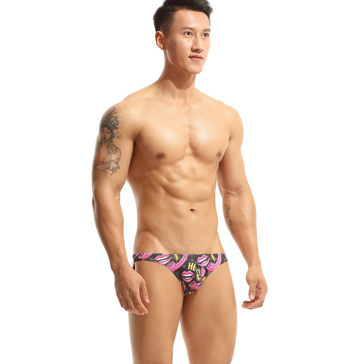 Seobean Low-Rise Brief Bikini Strip Kiss - Seobean Low-Rise Brief Bikini Strip Kiss - Schwarz / M (Europe Size S) - BIMONI