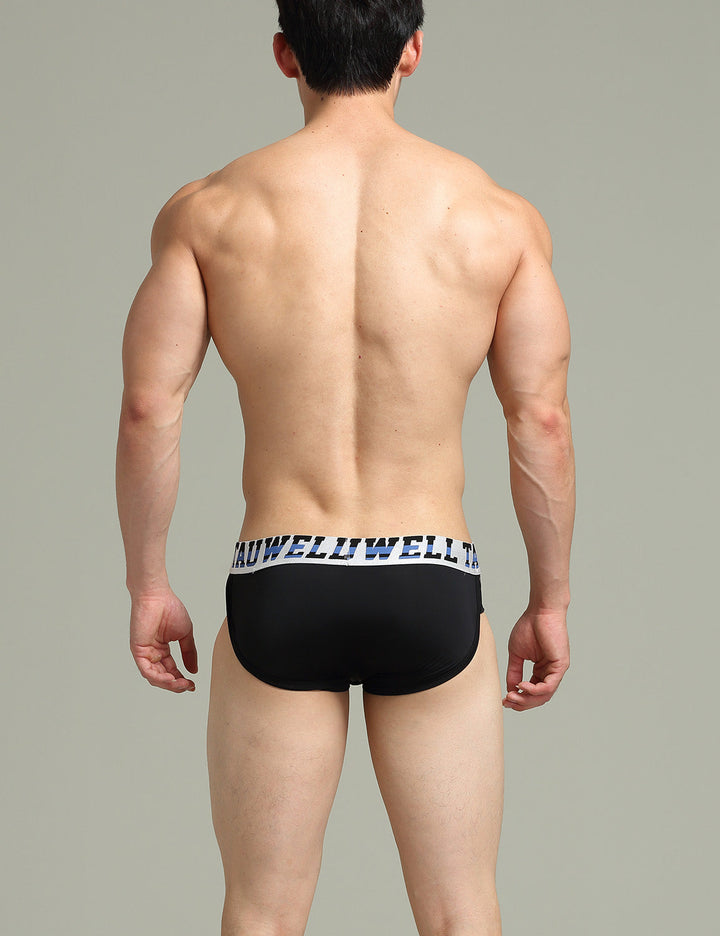 Low Rise Nylon Brief Grid Slip