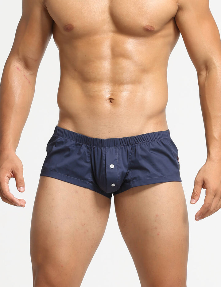 SEOBEAN Low-Rise Mini Trunks Non-Stretch