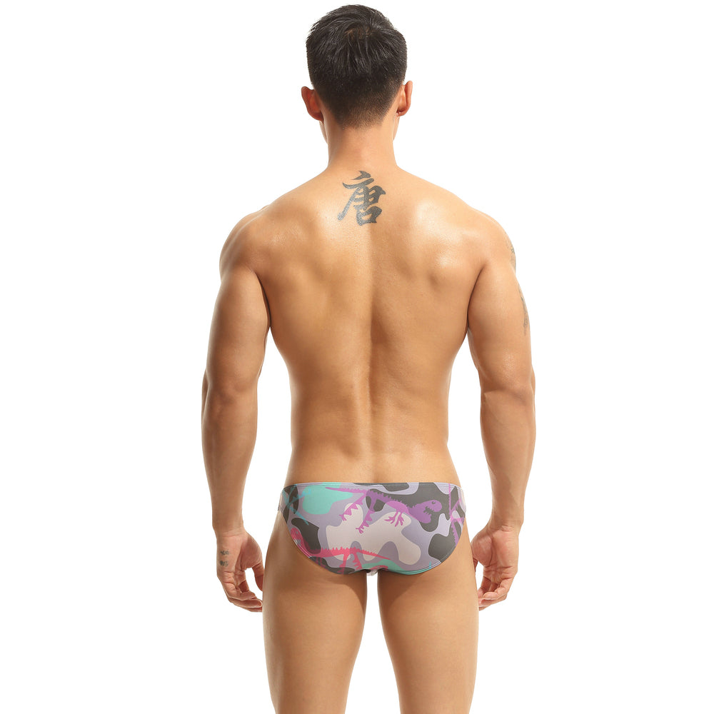 Seobean Super Low-Rise Brief Camouflage - Seobean Super Low-Rise Brief Camouflage - Weiß / M (Europe Size S) - BIMONI