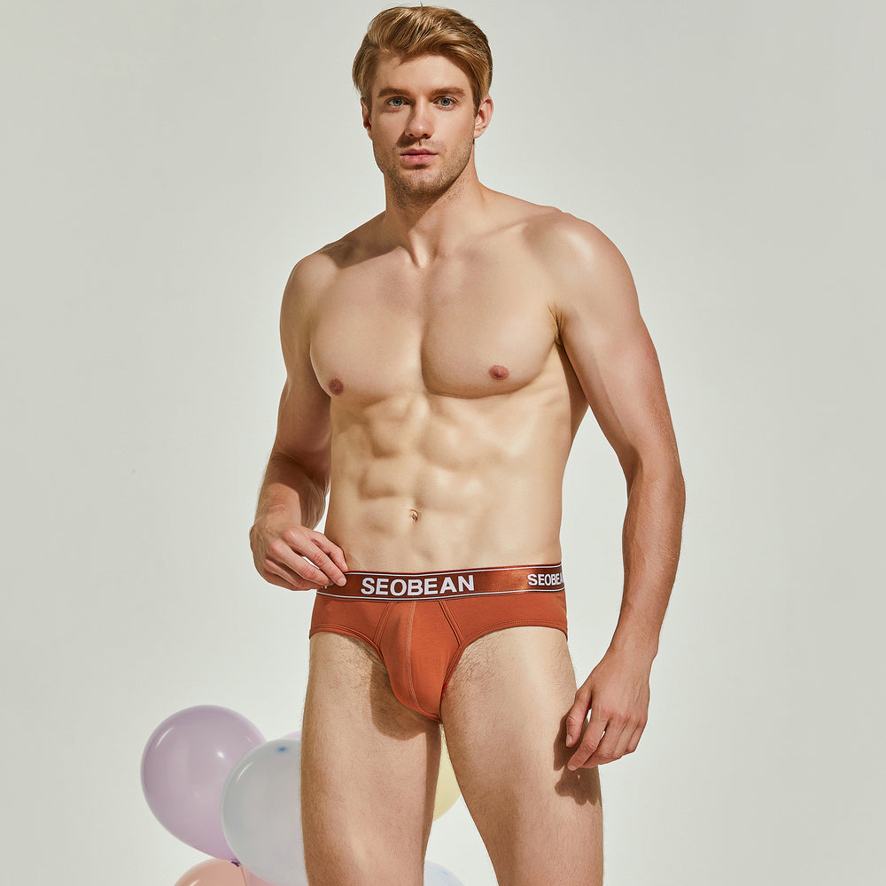 Seobean Low-Rise Brief - Seobean Low-Rise Brief - Rot / M (Europe Size S) - BIMONI