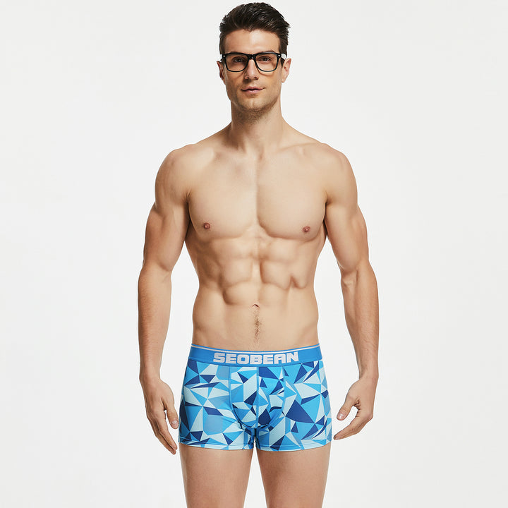 SEOBEAN Low-Rise Rhombys Boxershort - SEOBEAN Low-Rise Rhombys Boxershort - Red / M (Europe Size S) - BIMONI