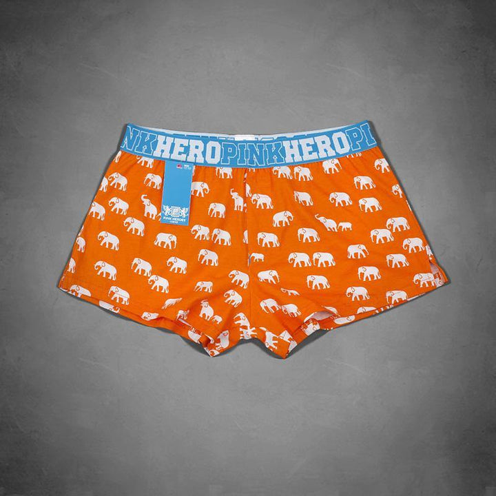 PINK HERO Low-Rise Boxer - PINK HERO Low-Rise Boxer - Orange / M (Europe Size S) - BIMONI