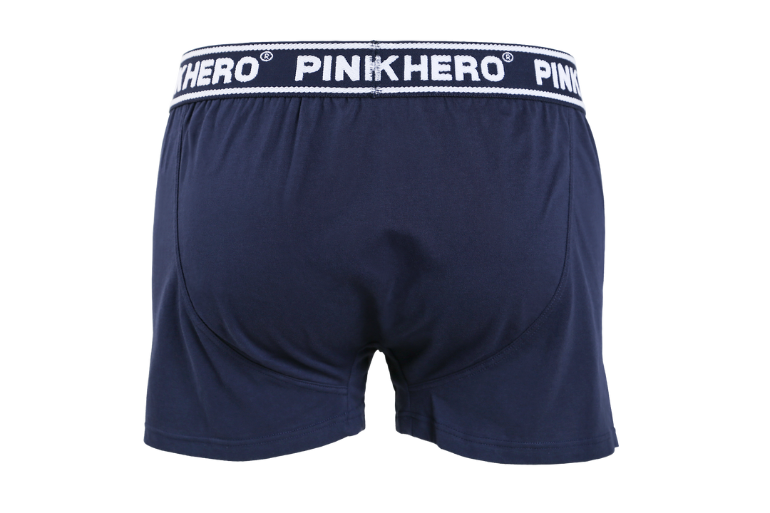 PINK HERO Low-Rise Boxer - PINK HERO Low-Rise Boxer - White / M (Europe Size S) - BIMONI