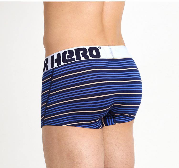 PINK HERO Low-Rise Trunk Boxer - PINK HERO Low-Rise Trunk Boxer - Blau-Punkte / M (Europe Size S) - BIMONI