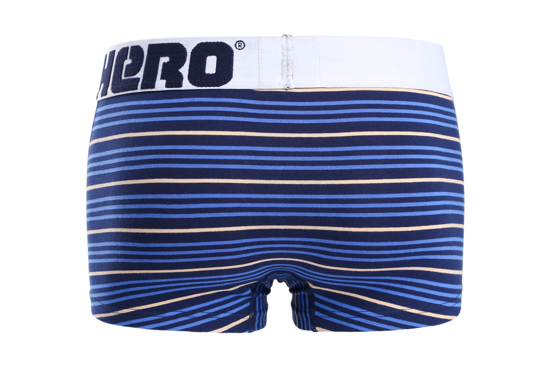 PINK HERO Low-Rise Trunk Boxer - PINK HERO Low-Rise Trunk Boxer - Blau-Punkte / M (Europe Size S) - BIMONI