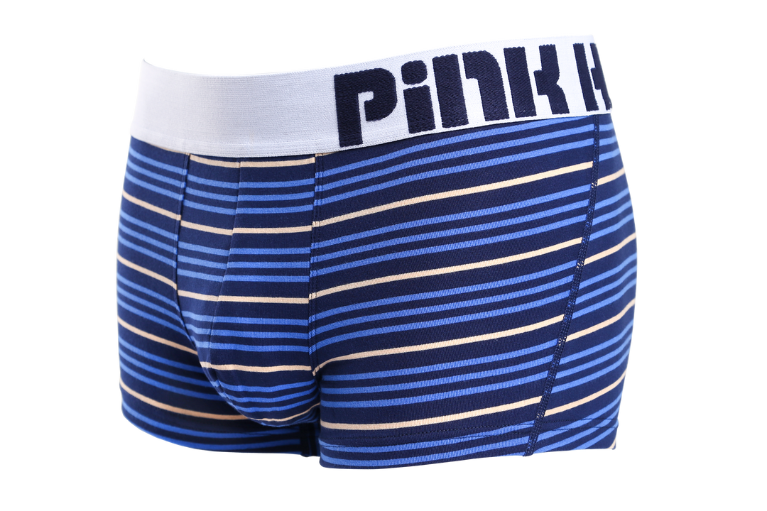 PINK HERO Low-Rise Trunk Boxer - PINK HERO Low-Rise Trunk Boxer - Blau-Punkte / M (Europe Size S) - BIMONI