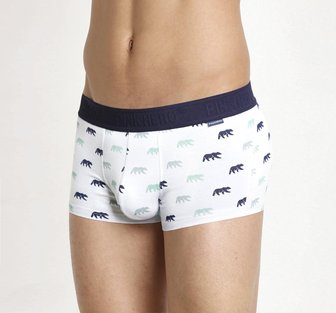 PINK HERO Low-Rise Long Boxershort - PINK HERO Low-Rise Long Boxershort - Blau / M (Europe Size S) - BIMONI