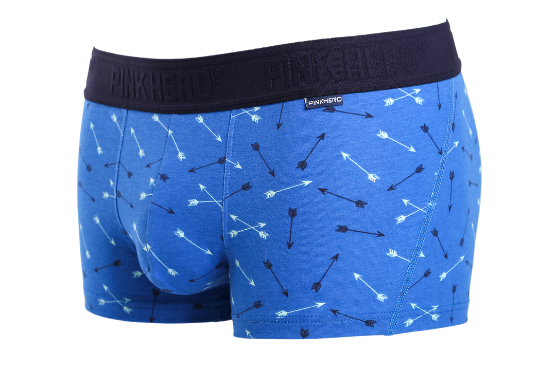 PINK HERO Low-Rise Long Boxershort - PINK HERO Low-Rise Long Boxershort - Blau / M (Europe Size S) - BIMONI