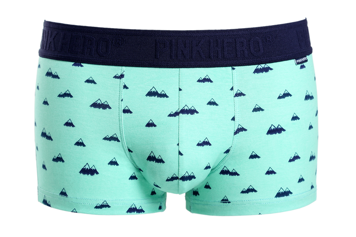 PINK HERO Low-Rise Long Boxershort - PINK HERO Low-Rise Long Boxershort - Blau / M (Europe Size S) - BIMONI