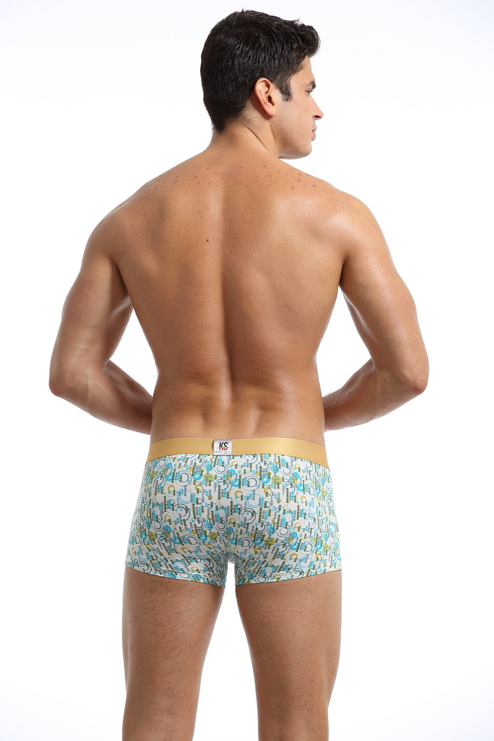 Karenspace Sexy Herren Low-Rise Trunk Nylon - Karenspace Sexy Herren Low-Rise Trunk Nylon - S (Europe Size) - BIMONI